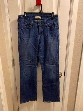 Levis 529 Jeans 8 M Curvy Boot Cut Stretch Blue Denim 8M Bootcut Made Egypt